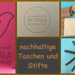 Produkttest - nachhaltige Taschen und Stifte von BY COPALA - getestet von videoleben von familyeller
