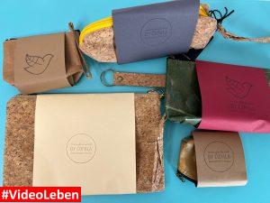 Taschen und Etuis - Produkttest - nachhaltige Taschen und Stifte von BY COPALA - getestet von videoleben von familyeller