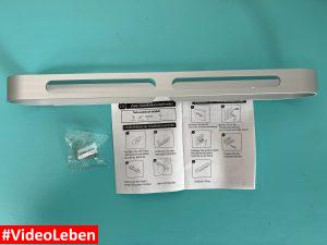 Zubehör - Produkttest - HUIMAI Handtuchhalter 40cm - selbstklebend - getetestet von videoleben von familyeller