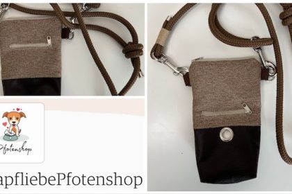 Gassi-Handy-Kotbeutel-Tasche von NapfliebePfotenshop - getestet von Videoleben von Familyeller