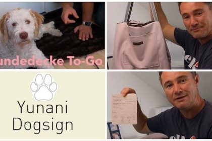 Hundedecke To-Go von Yunani Dogsign - getestet von videoleben von Familyeller