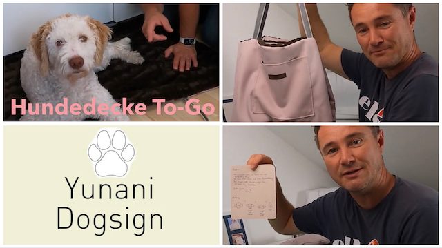 Hundedecke To-Go von Yunani Dogsign - getestet von videoleben von Familyeller