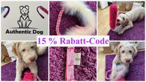 15 Prozent Rabattcode - Hundespielzeuge - Zergel - von Authentic Dog - getestet von videoleben von familyeller