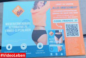 20 % Rabatt Produktvorstellung NurDie Hygieneunterwäsche - videoleben von familyeller