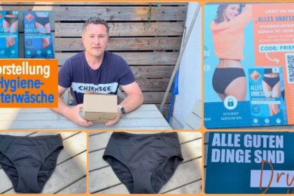 Produktvorstellung Nur Die Hygieneunterwäsche - videoleben von familyeller