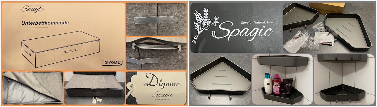 Spagic von Diyome - innovative Lösungen zur Aufbewahrung - tetestet von videoleben von familyeller