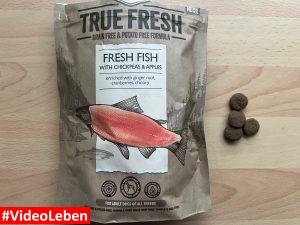 Fresh Fish with Chickpeas & Apples - Hundetrockenfutter TRUE FRESH von CARNILOVE - getestet von videoleben von familyeller