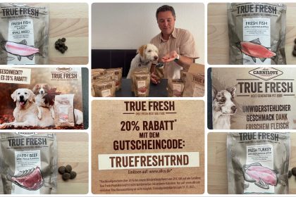 Hundetrockenfutter TRUE FRESH von CARNILOVE - getestet von videoleben von familyeller