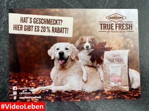 Rabatt - Hundetrockenfutter TRUE FRESH von CARNILOVE - getestet von videoleben von familyeller