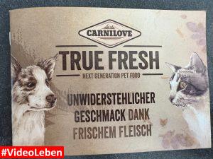 Unwiederstehlicher Geschmack Dank frischem Fleisch - Hundetrockenfutter TRUE FRESH von CARNILOVE - getestet von videoleben von familyeller