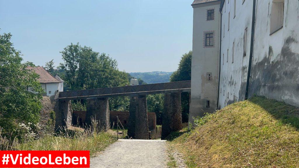 Abgang nach Passau - Burganlage Veste Oberhaus - videoleben von familyeller