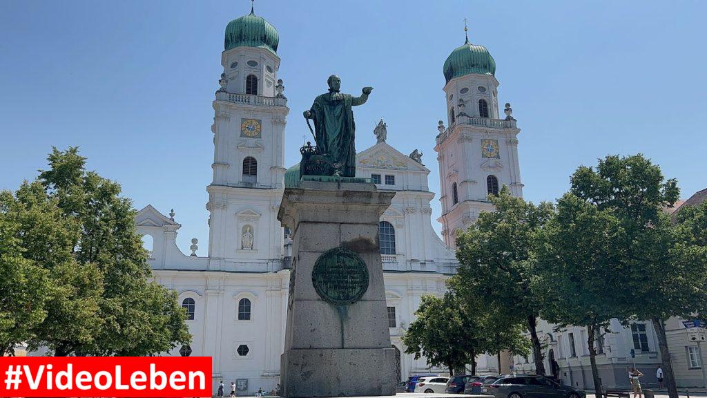 Domanblick in Passau mit videoleben von Familyeller