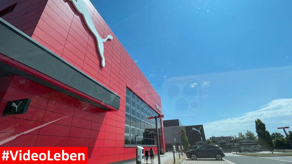 E-Ladestationen am Puma Outlet in Herzogenaurach - videoleben von Familyeller
