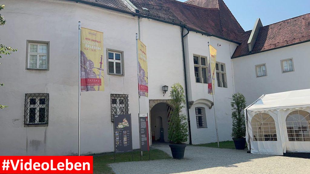 Innenhof - Burganlage Veste Oberhaus - videoleben von familyeller