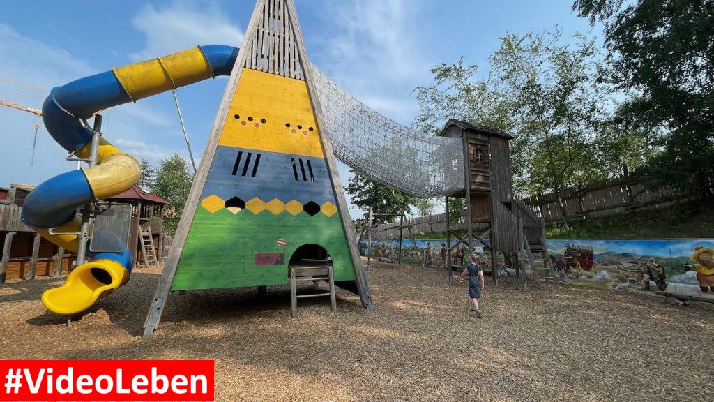 Spielplatz Pullman City mit videoleben von familyeller