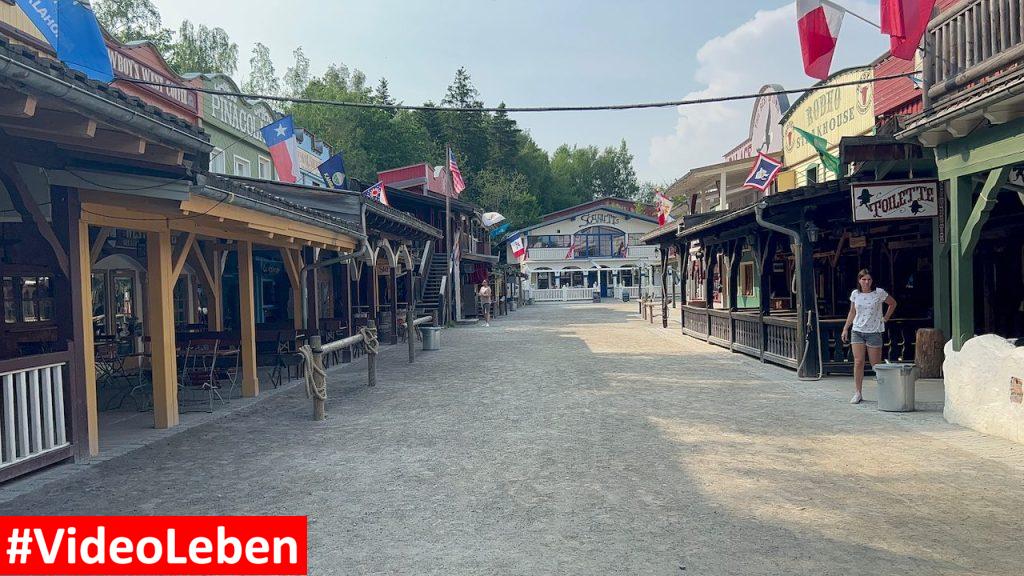 Straße Pullman City mit videoleben von familyeller