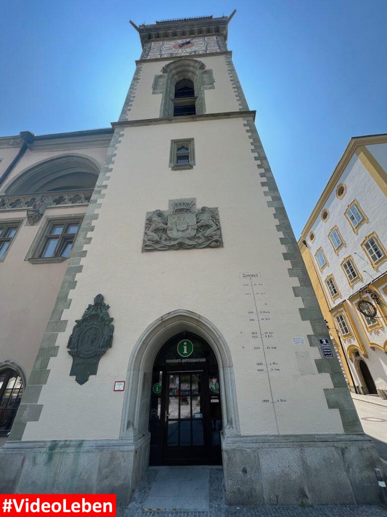 Turm in Passau mit videoleben von Familyeller