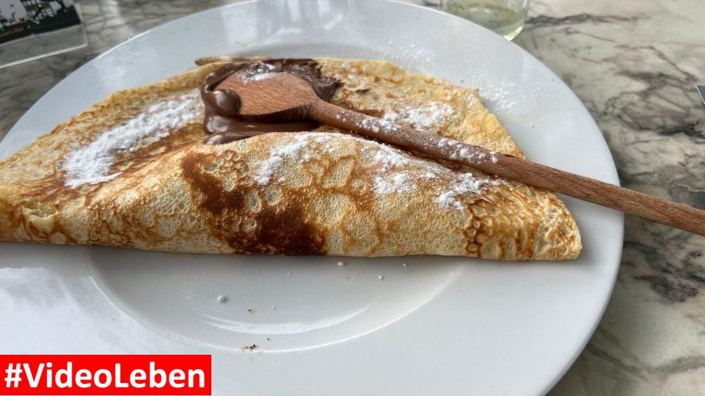 Pfannkuchen mit Nutella und Banane Johanna´s Hof - videoleben von familyeller