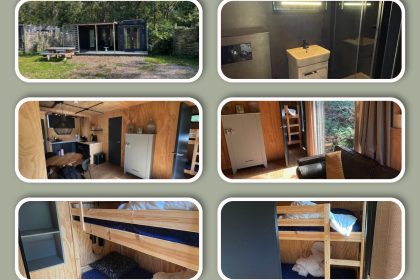 Plastic Huis Campingplatz Geversduin videoleben von familyeller