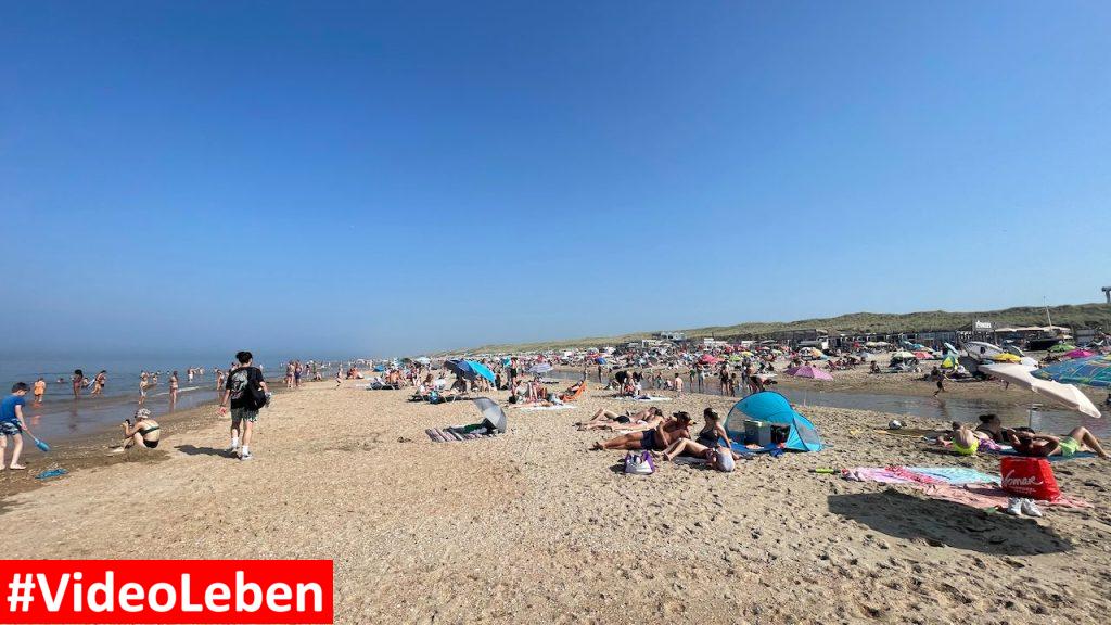 Strandblick nach Norden Strandslaag 38 Castricum aan Zee - videoleben von familyeller