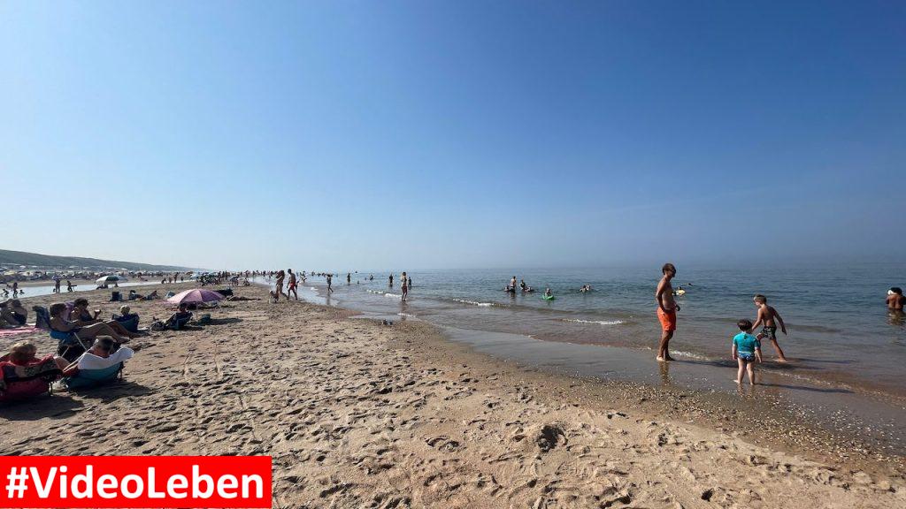 Strandblick nach Süden Strandslaag 38 Castricum aan Zee - videoleben von familyeller