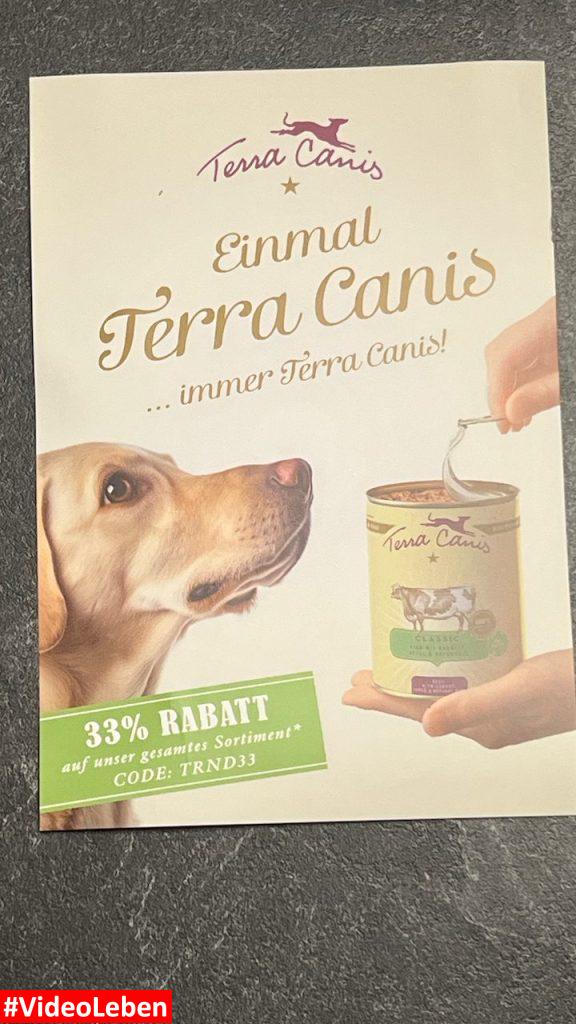 33% Rabatt Terra Canis getestet von Doggi-Dog.com und videoleben von familyeller