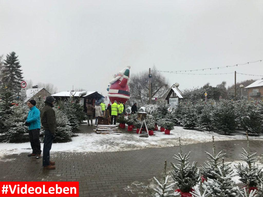 Bergischer Weihnachtsmarkt im Wald - Kreutzhäuschen bei Overath - vorgestellt von videoleben von familyeller