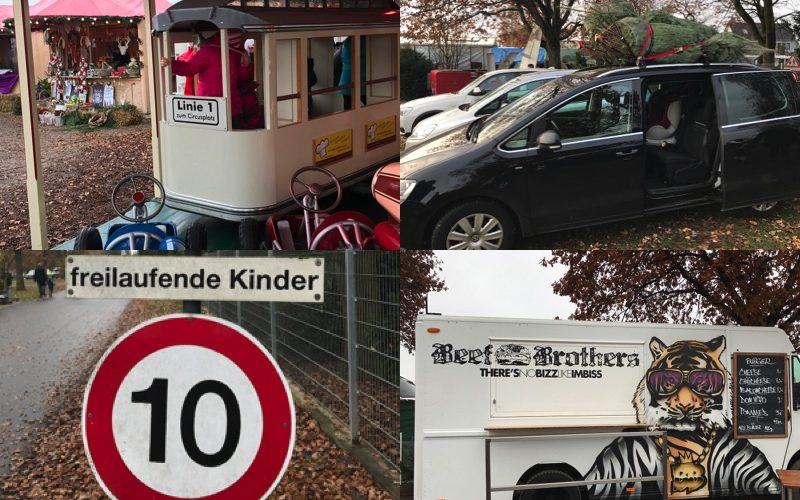 Gut Clarenhof bei Frechen - Weihnachtbaum und Weihnachtsmarkt - vorgestellt von videoleben von familyeller