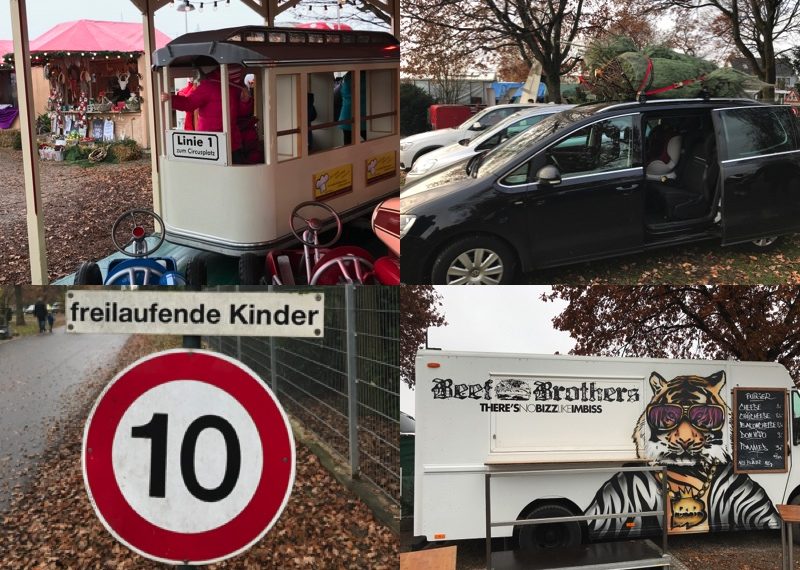 Gut Clarenhof bei Frechen - Weihnachtbaum und Weihnachtsmarkt - vorgestellt von videoleben von familyeller