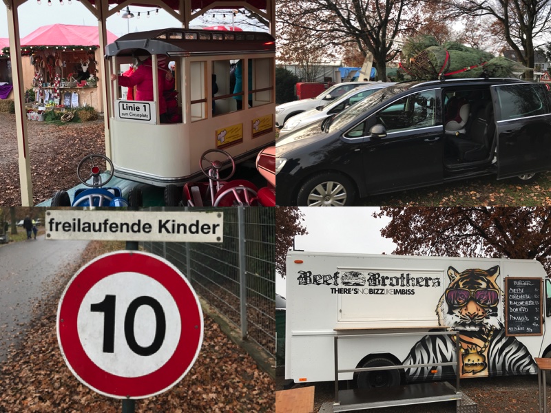 Gut Clarenhof bei Frechen - Weihnachtbaum und Weihnachtsmarkt - vorgestellt von videoleben von familyeller