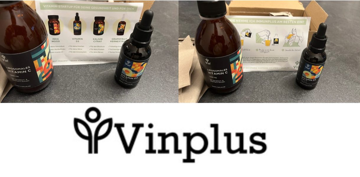 Stärkung des Immunsystems mit Vinplus - Vitamine für Dein Wohlbefinden - getestet von videoleben von familyeller und Rezeptfamilie