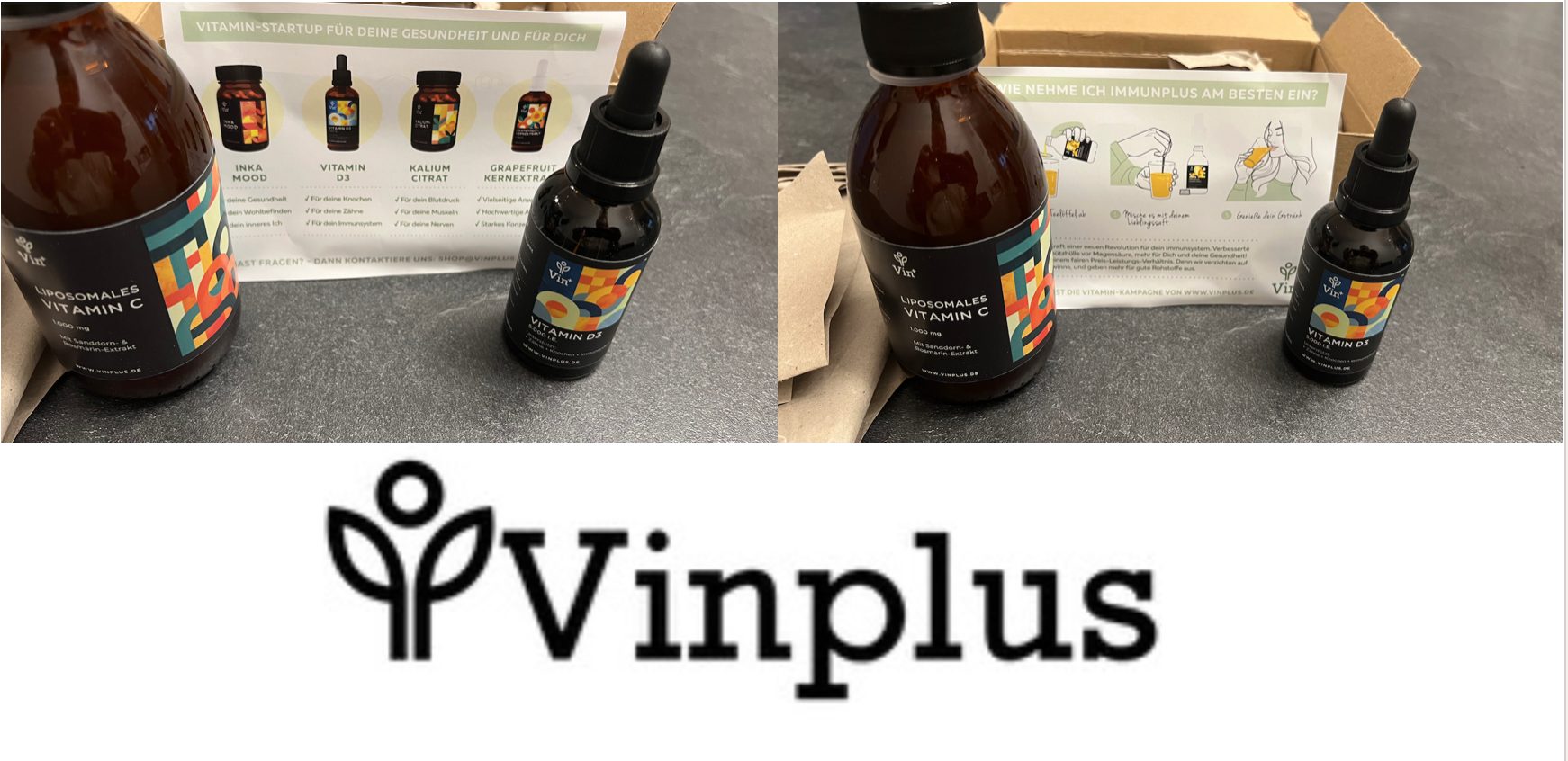 Stärkung des Immunsystems mit Vinplus - Vitamine für Dein Wohlbefinden - getestet von videoleben von familyeller und Rezeptfamilie