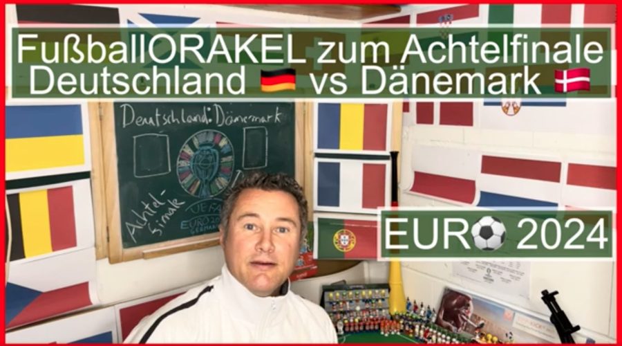 Achtelfinale Deutschland vs Dänemark der Fußball-Europameisterschaft - #FußballOrakel Videoleben von Familyeller #EURO2024 #Fußballeuropameisterschaft