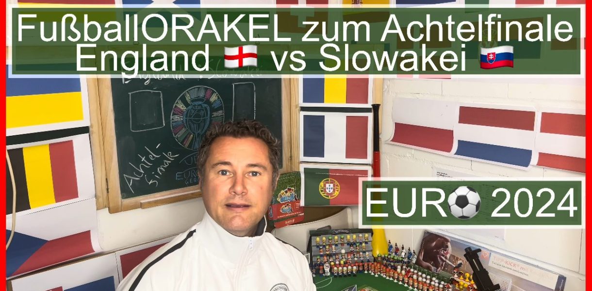 Achtelfinale England vs Slowakei der Fußball-Europameisterschaft - #FußballOrakel Videoleben von Familyeller #EURO2024 #Fußballeuropameisterschaft