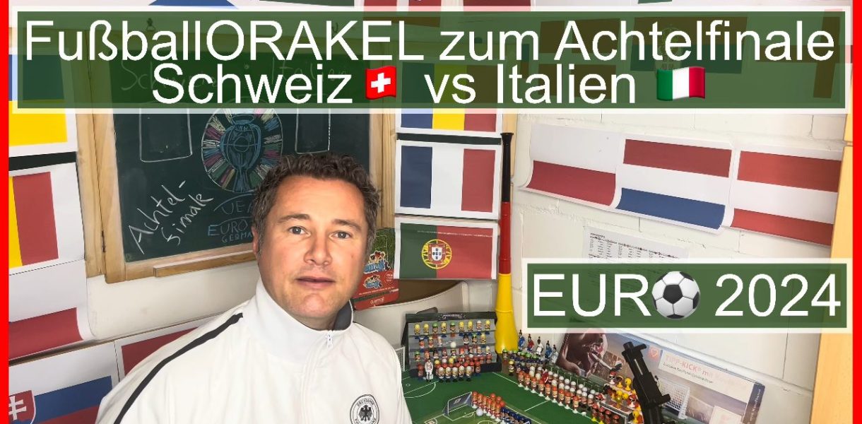 Achtelfinale Schweiz vs Italien der Fußball-Europameisterschaft - #FußballOrakel Videoleben von Familyeller #EURO2024 #Fußballeuropameisterschaft