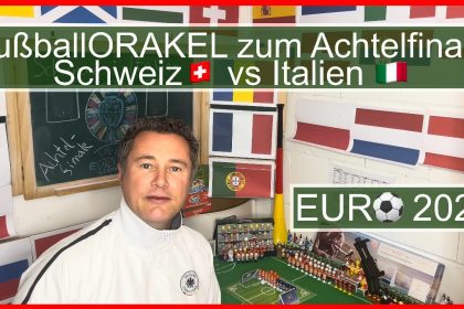 Achtelfinale Schweiz vs Italien der Fußball-Europameisterschaft - #FußballOrakel Videoleben von Familyeller #EURO2024 #Fußballeuropameisterschaft