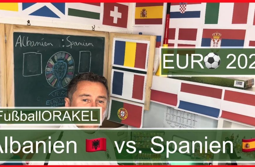 Albanien vs. Spanien in Gruppe B der Fußball-Europameisterschaft - #FußballOrakel Videoleben von Familyeller #EURO2024 #Fußballeuropameisterschaft