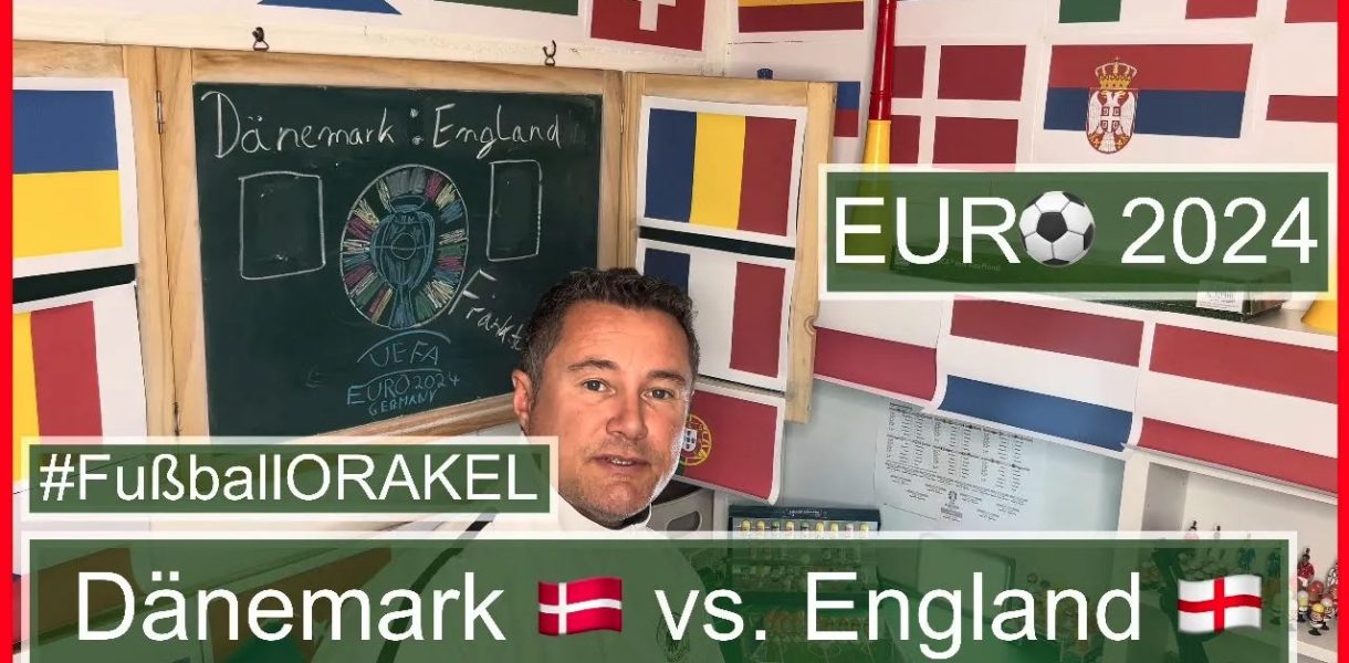 Dänemark vs. England in Gruppe C der Fußball-Europameisterschaft - #FußballOrakel Videoleben von Familyeller #EURO2024 #Fußballeuropameisterschaft