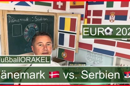 Dänemark vs. Serbien in Gruppe C der Fußball-Europameisterschaft - #FußballOrakel Videoleben von Familyeller #EURO2024 #Fußballeuropameisterschaft
