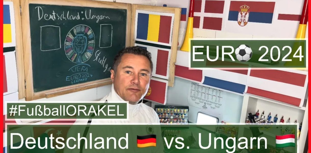 Deutschland vs. Ungarn in Gruppe A der Fußball-Europameisterschaft - #FußballOrakel Videoleben von Familyeller #EURO2024 #Fußballeuropameisterschaft