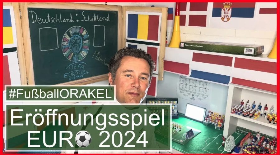 Eröffnungsspiel der Fußball-Europameisterschaft zwischen Deutschland und Schottland #FußballOrakel Videoleben von Familyeller #EURO2024 #Fußballeuropameisterschaft