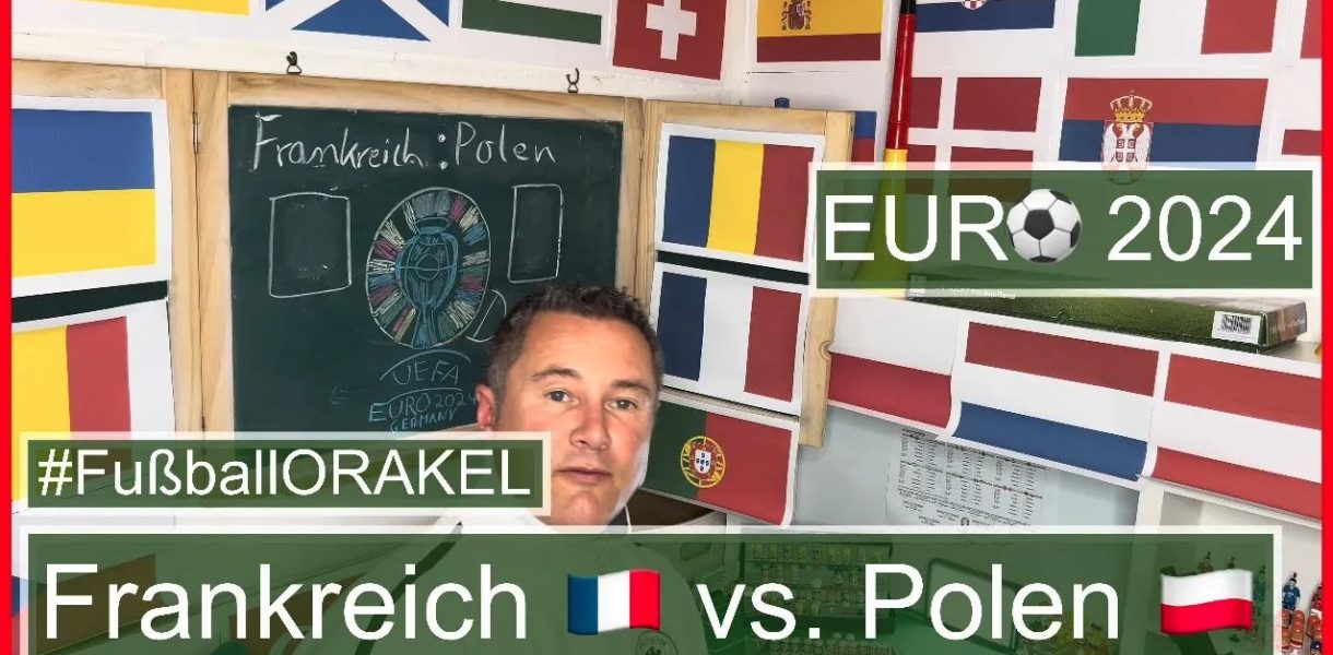 Frankreich vs. Polen in Gruppe D der Fußball-Europameisterschaft - #FußballOrakel Videoleben von Familyeller #EURO2024 #Fußballeuropameisterschaft