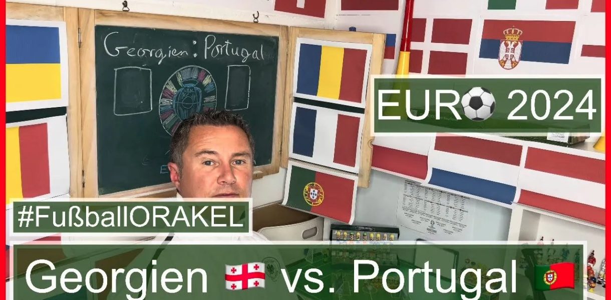 Georgien vs. Portugal in Gruppe F der Fußball-Europameisterschaft - #FußballOrakel Videoleben von Familyeller #EURO2024 #Fußballeuropameisterschaft