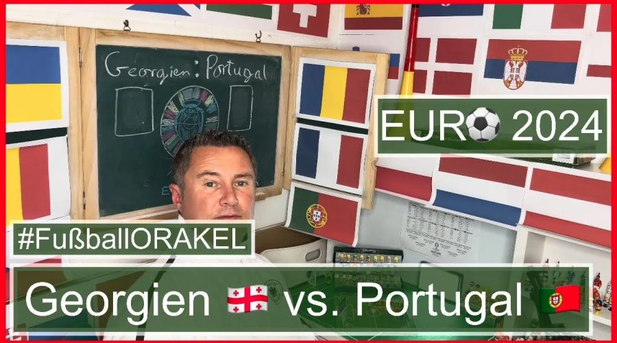 Georgien vs. Portugal in Gruppe F der Fußball-Europameisterschaft - #FußballOrakel Videoleben von Familyeller #EURO2024 #Fußballeuropameisterschaft