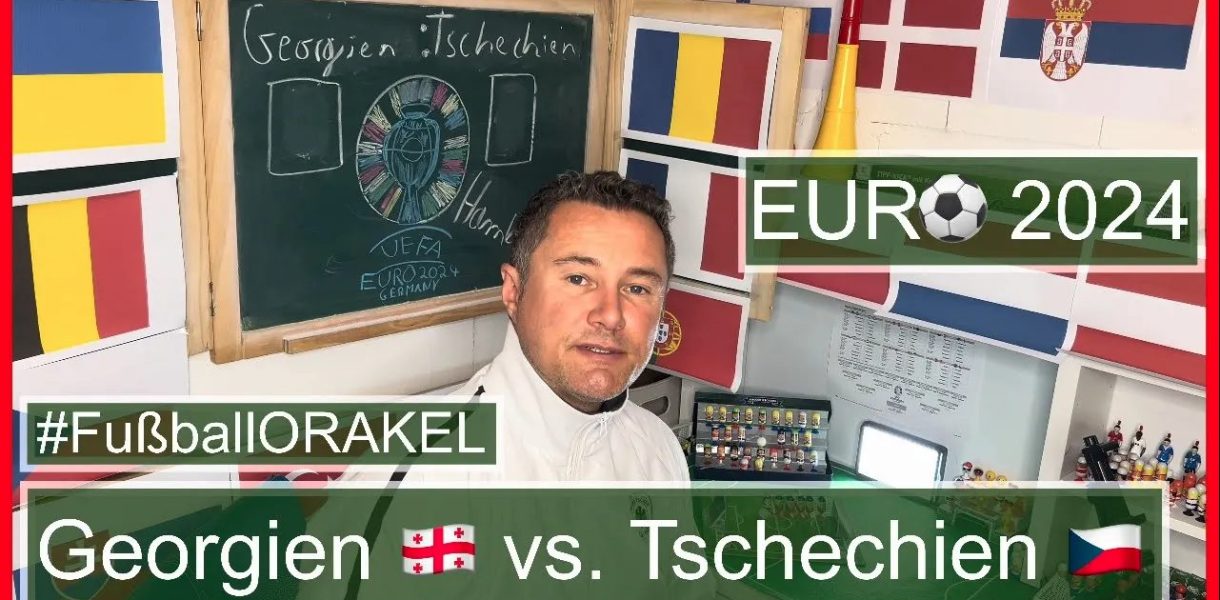 Georgien vs. Tschechien in Gruppe F der Fußball-Europameisterschaft - #FußballOrakel Videoleben von Familyeller #EURO2024 #Fußballeuropameisterschaft