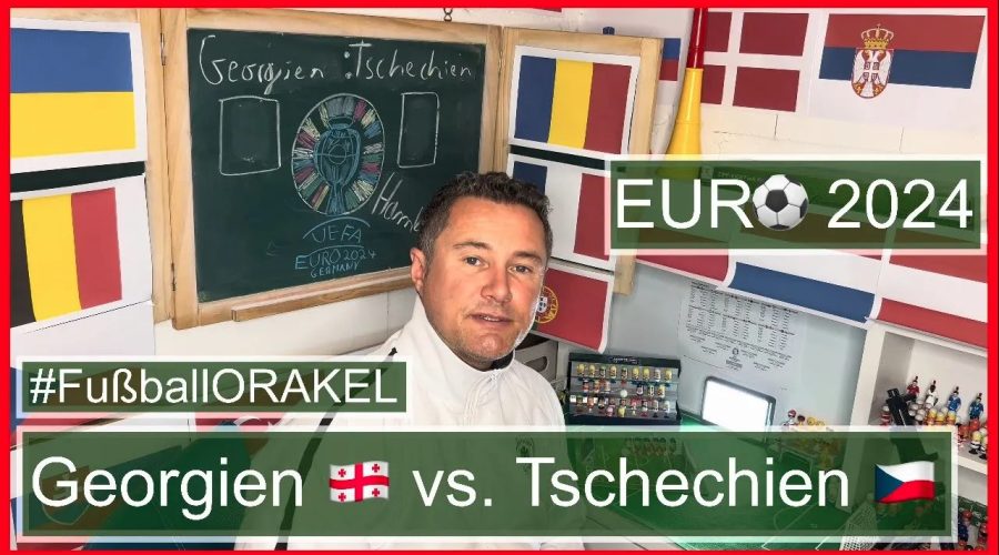 Georgien vs. Tschechien in Gruppe F der Fußball-Europameisterschaft - #FußballOrakel Videoleben von Familyeller #EURO2024 #Fußballeuropameisterschaft