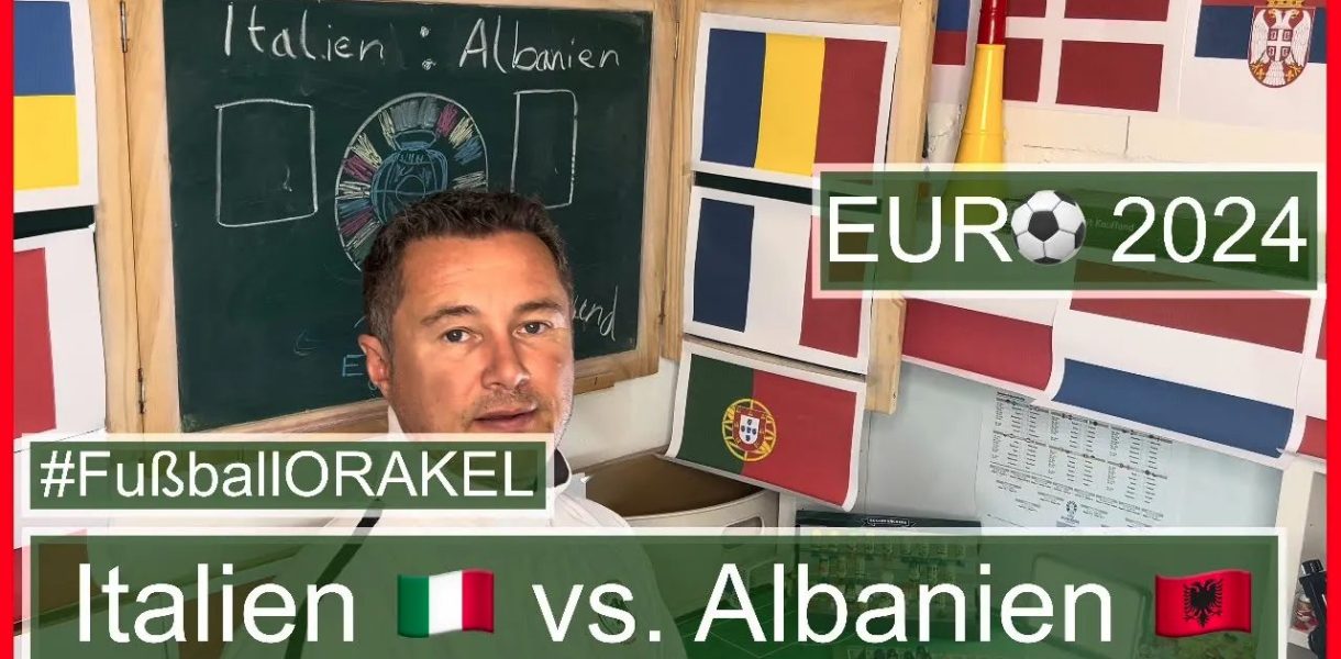 Italien vs. Albanien in Gruppe B - #FußballOrakel Videoleben von Familyeller #EURO2024 #Fußballeuropameisterschaft