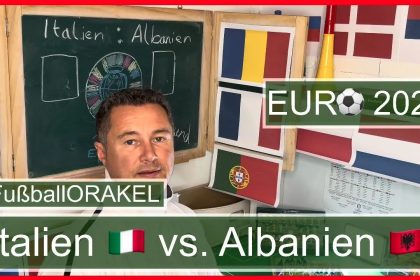 Italien vs. Albanien in Gruppe B - #FußballOrakel Videoleben von Familyeller #EURO2024 #Fußballeuropameisterschaft