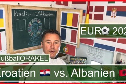 Kroatien vs. Albanien in Gruppe B der Fußball-Europameisterschaft - #FußballOrakel Videoleben von Familyeller #EURO2024 #Fußballeuropameisterschaft