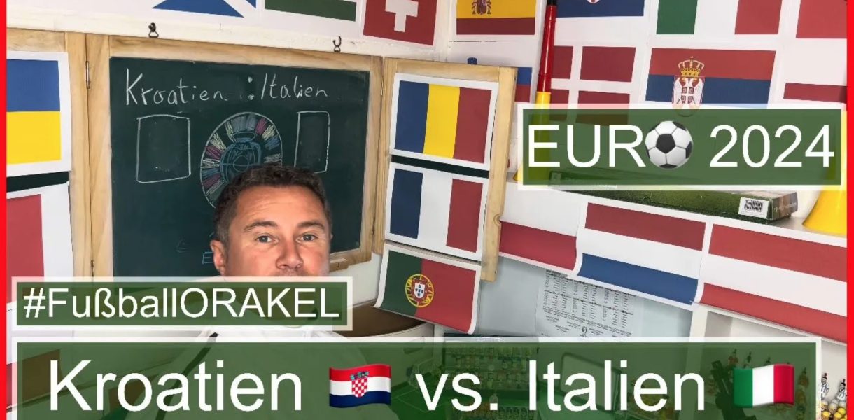 Kroatien vs. Italien in Gruppe B der Fußball-Europameisterschaft - #FußballOrakel Videoleben von Familyeller #EURO2024 #Fußballeuropameisterschaft